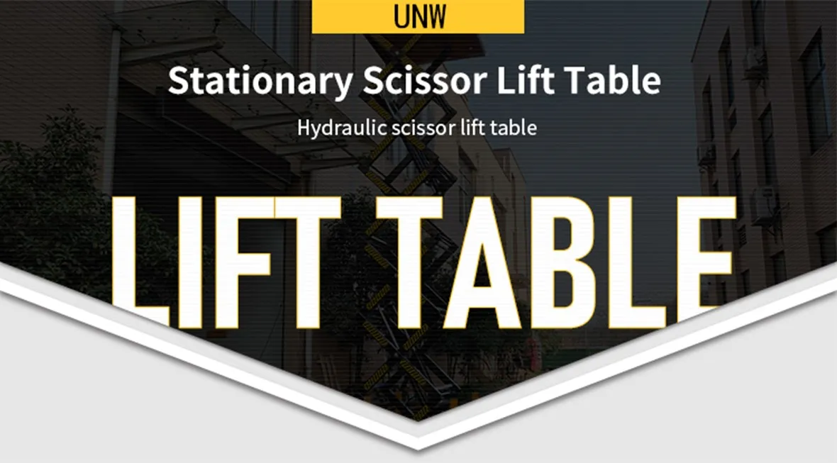 Scissor Lift Table in stock
